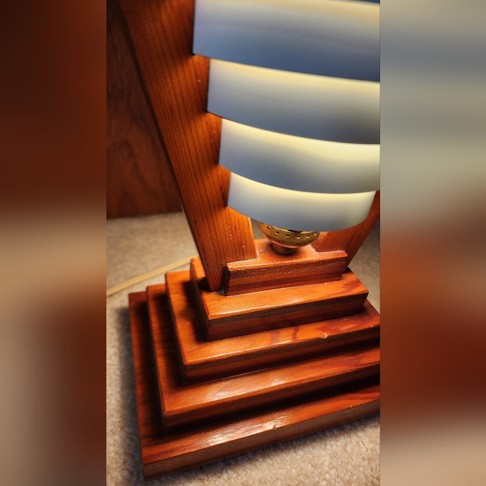 Vntg MCM Tornado Lamp - Picture 2 of 16